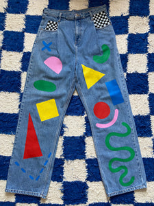 UP-CYCLED: HIGH WAIST JEANS