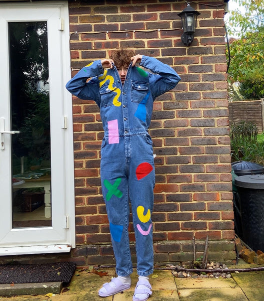 UP-CYCLED: STAY SILLY JUMPSUIT
