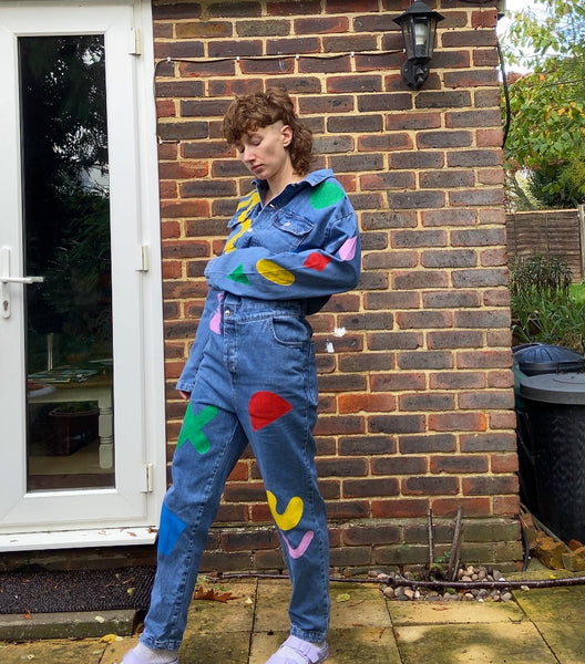UP-CYCLED: STAY SILLY JUMPSUIT